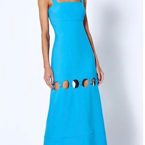 Alexis Coastal MIDI Dress - Size 4 (Colbalt) (Small)